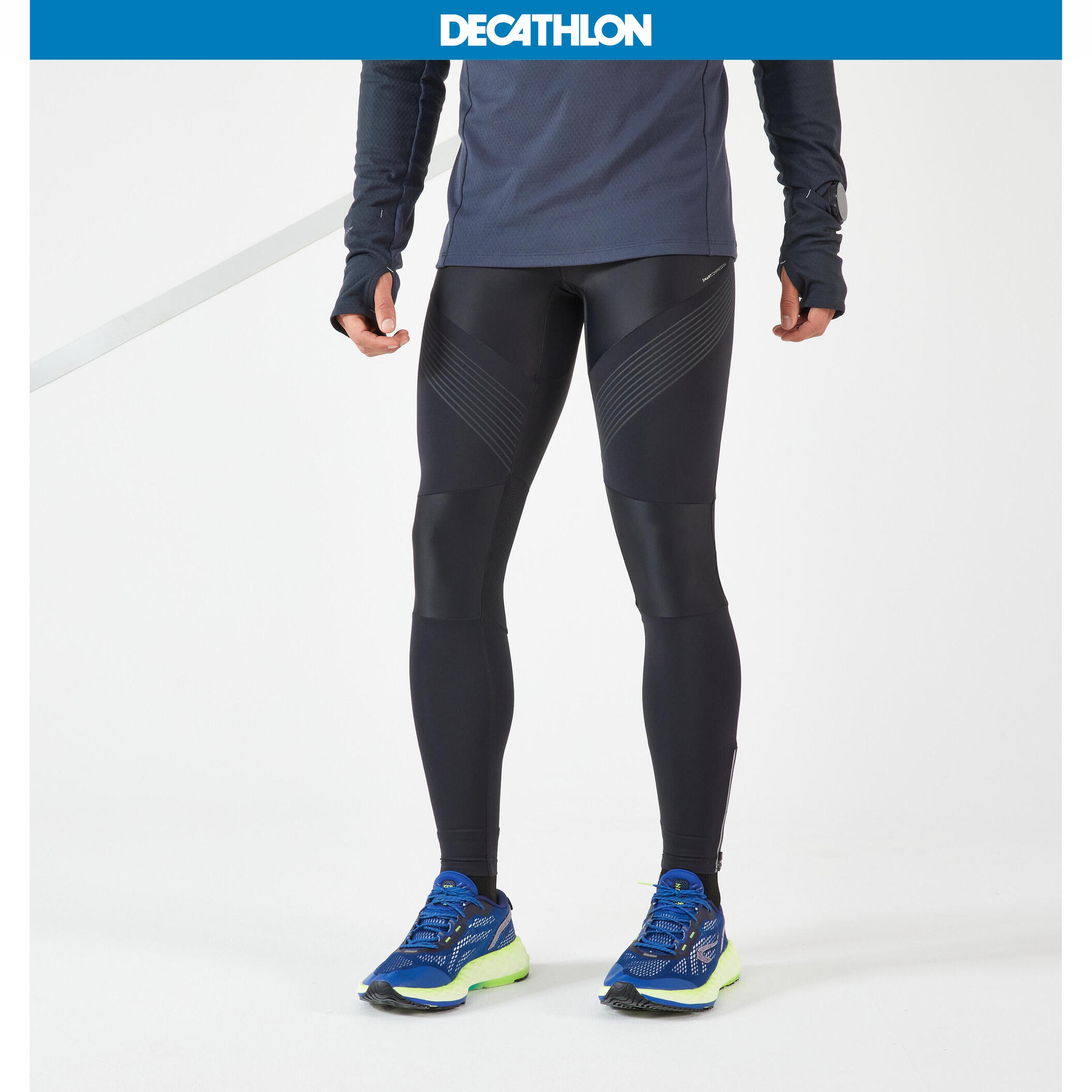 Men's Cross-Country Ski Warm Tights XC S 100 - Black INOVIK | Decathlon