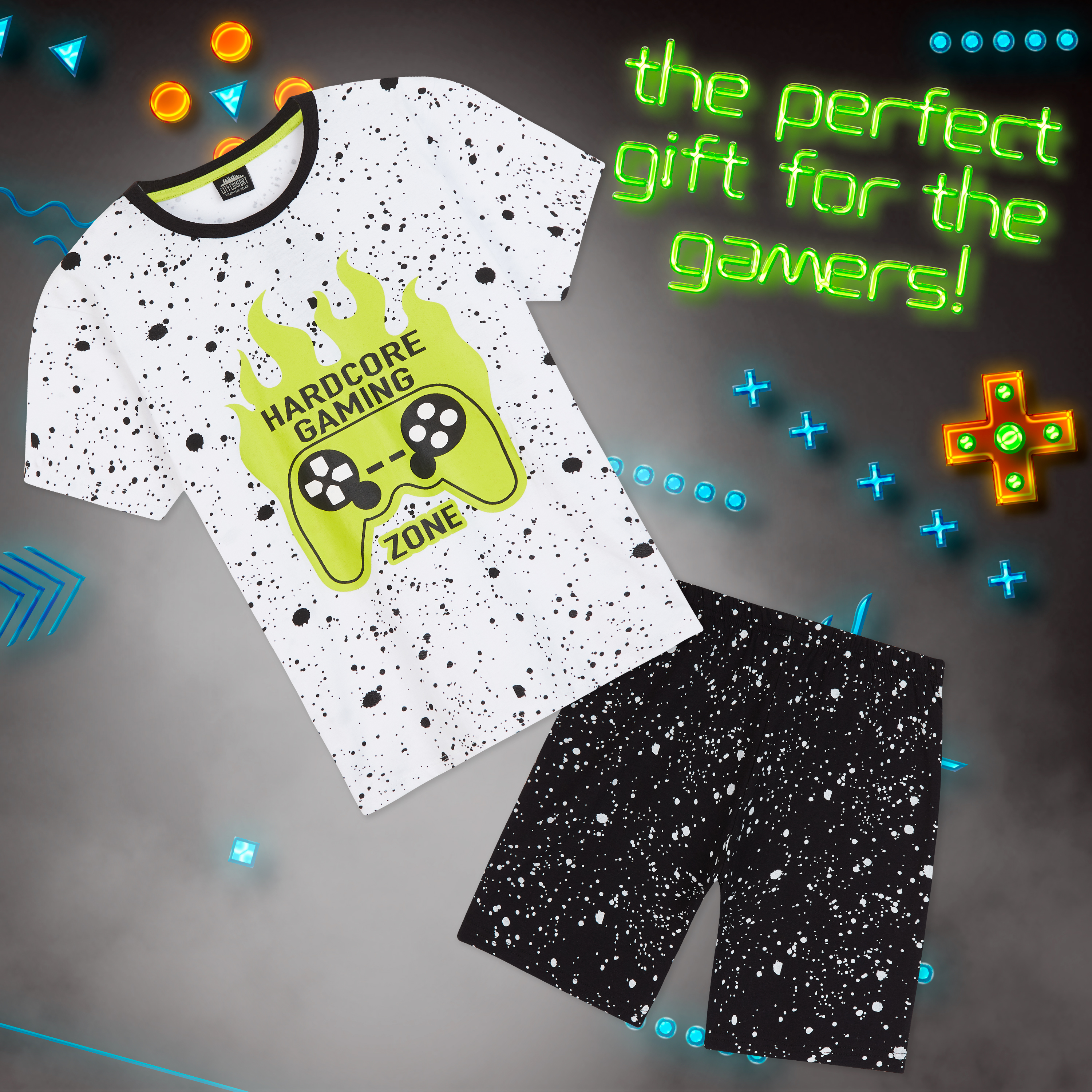 CityComfort Boys Pyjamas, Kids PJs for Summer, Childrens Clothes, Gaming Gifts - Picture 9 of 34
