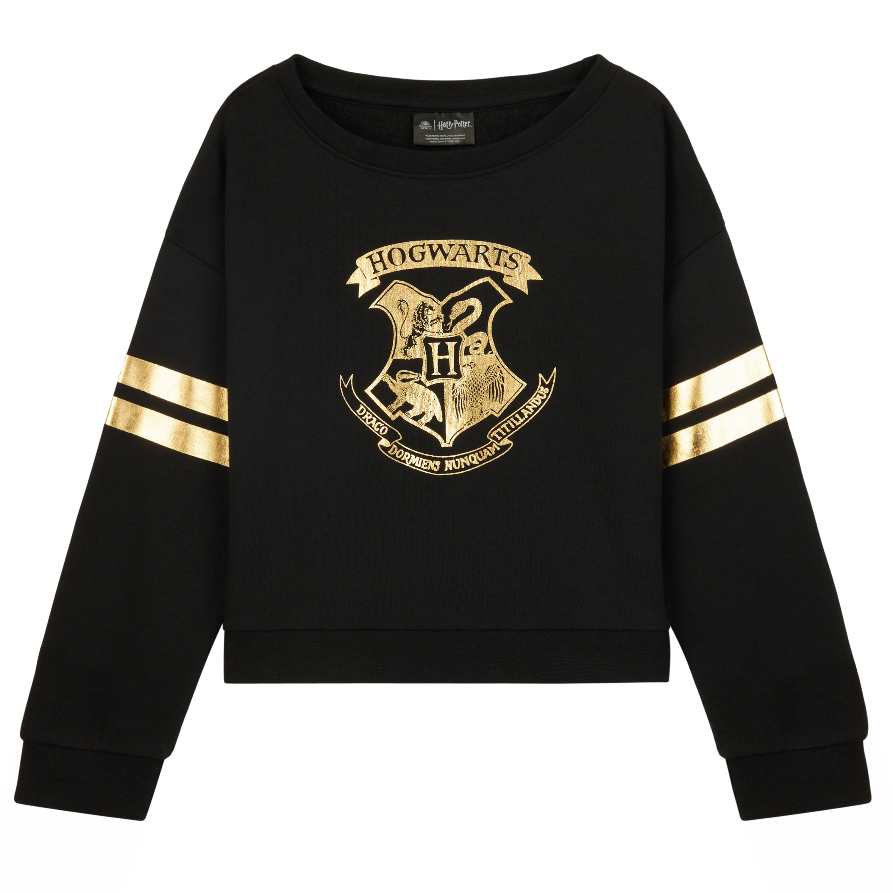 Plus Size - Harry Potter Hogwarts Crest Dark Red Holiday Sweater