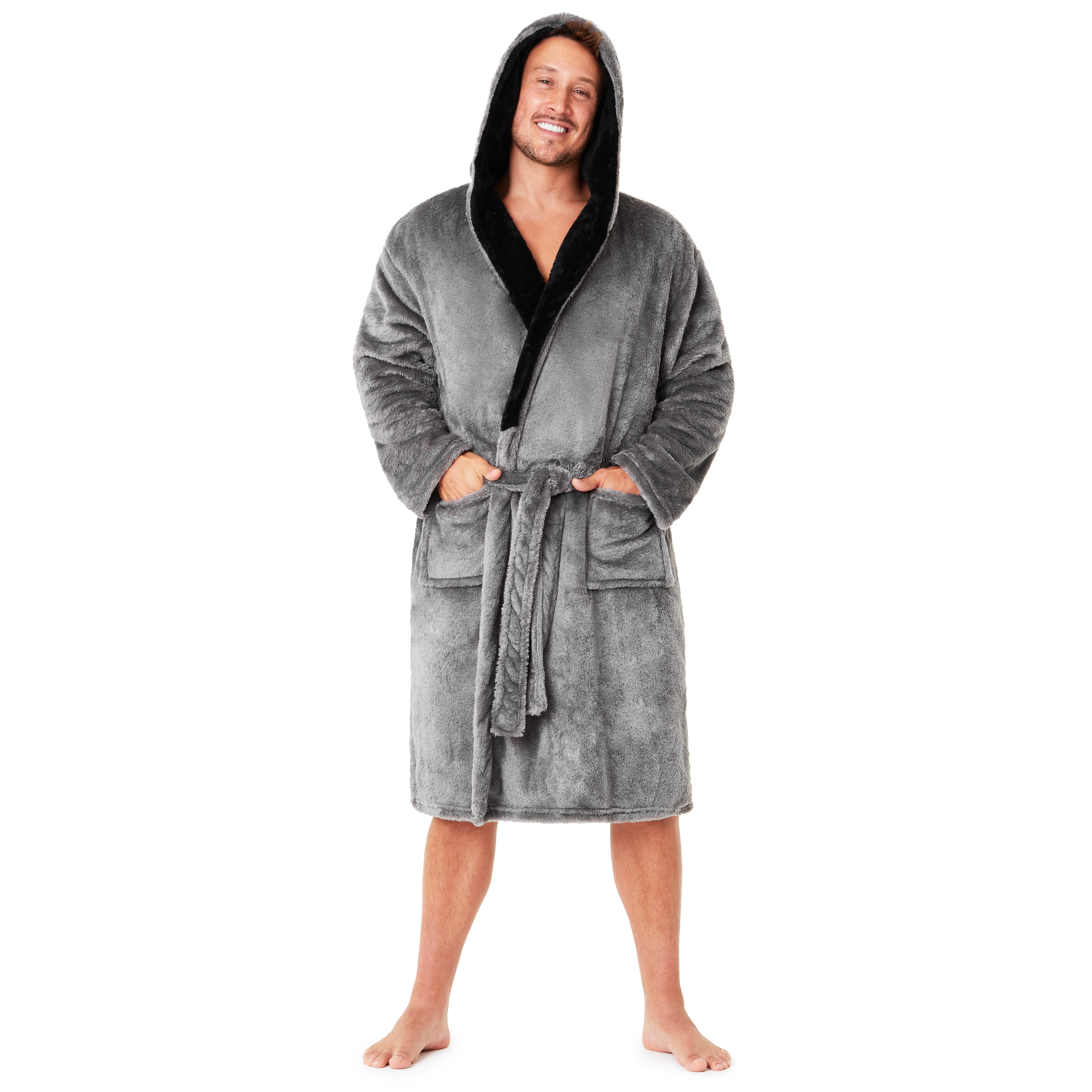 CityComfort Luxury Super Soft Men Dressing Gown Mens Bathrobe - Picture 2 of 13