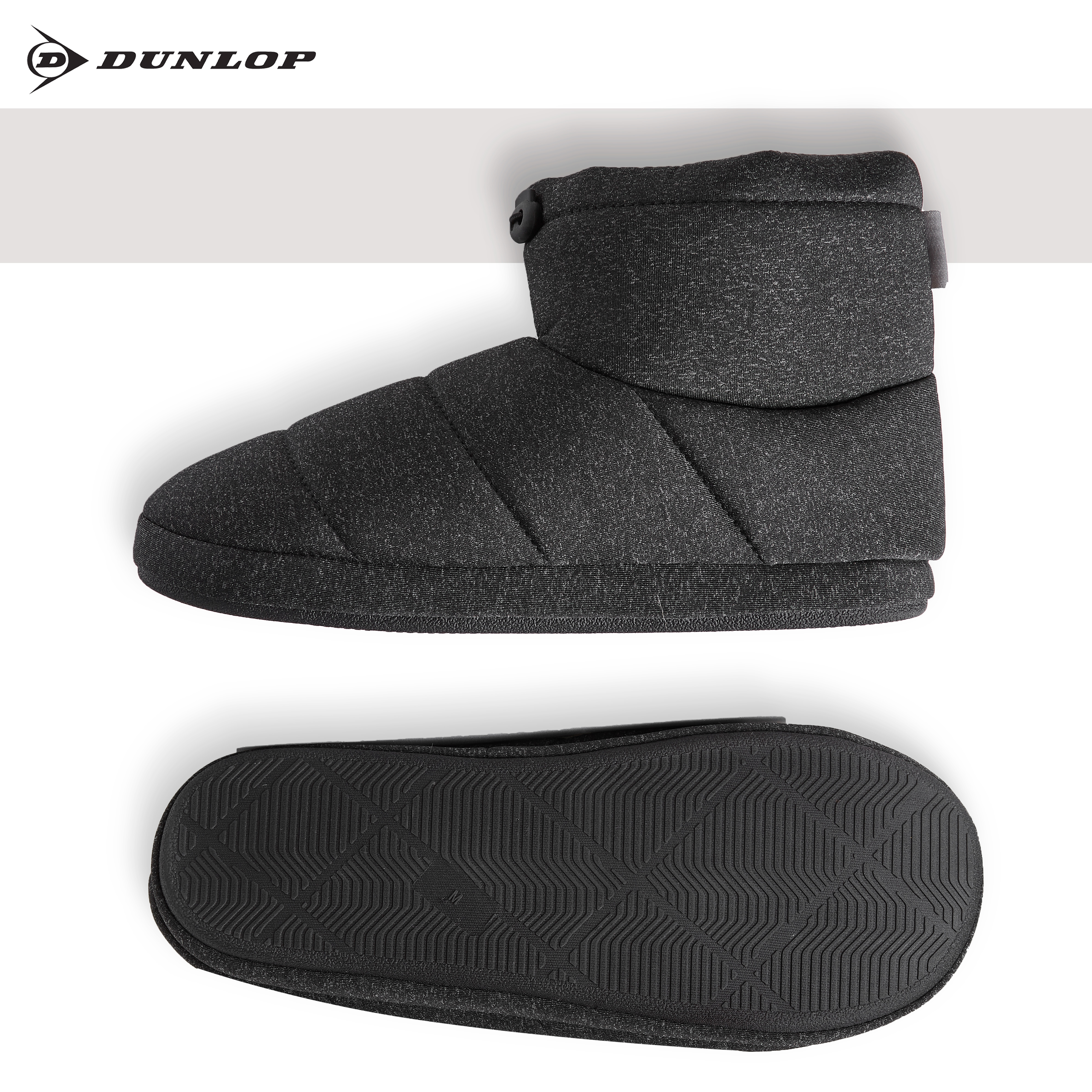 Dunlop Warm Fluffy and Cosy House Boots Slippers for Men - Picture 19 of 48