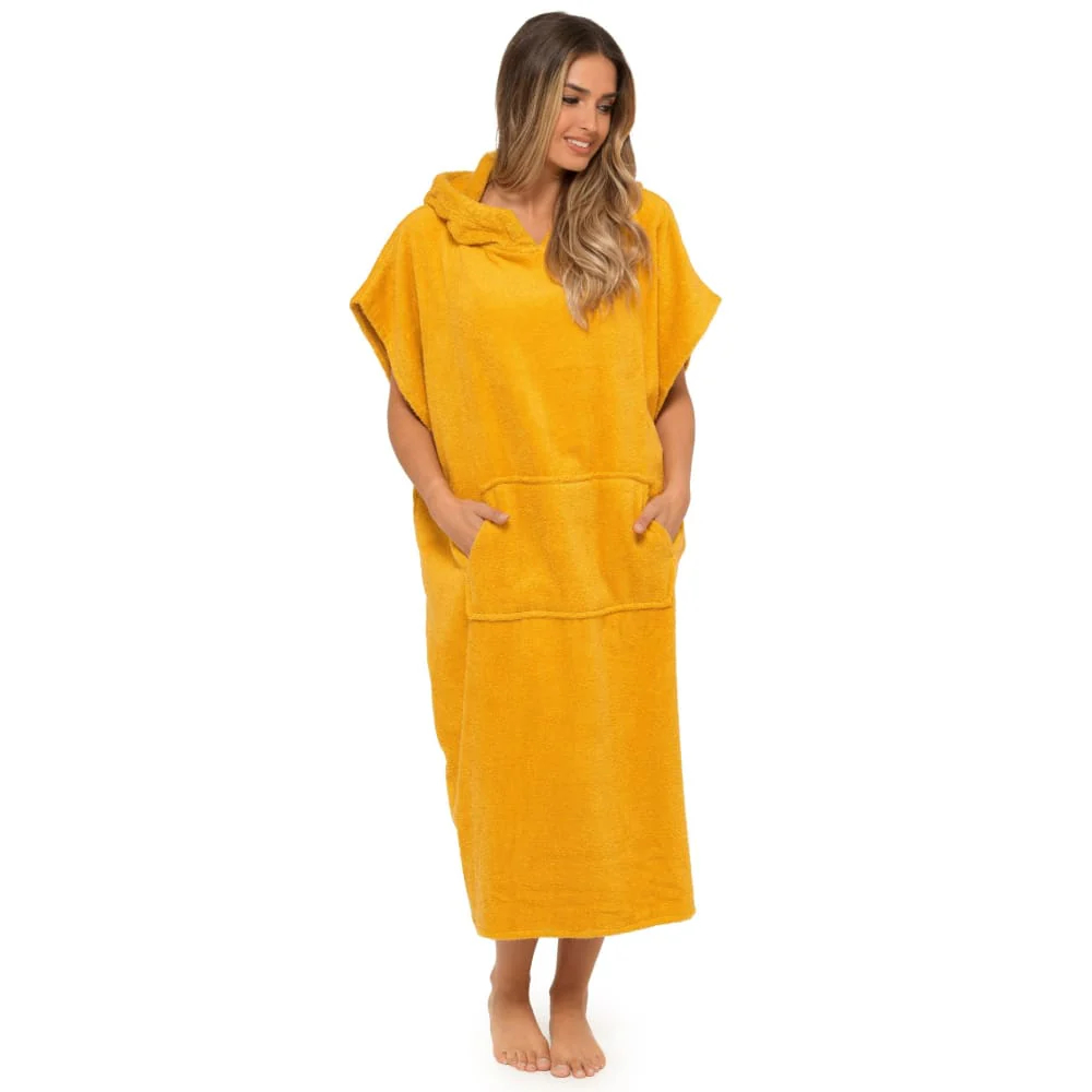 CityComfort Unisex Adults Hooded Towel Poncho Robe with Pocket - Picture 23 of 26