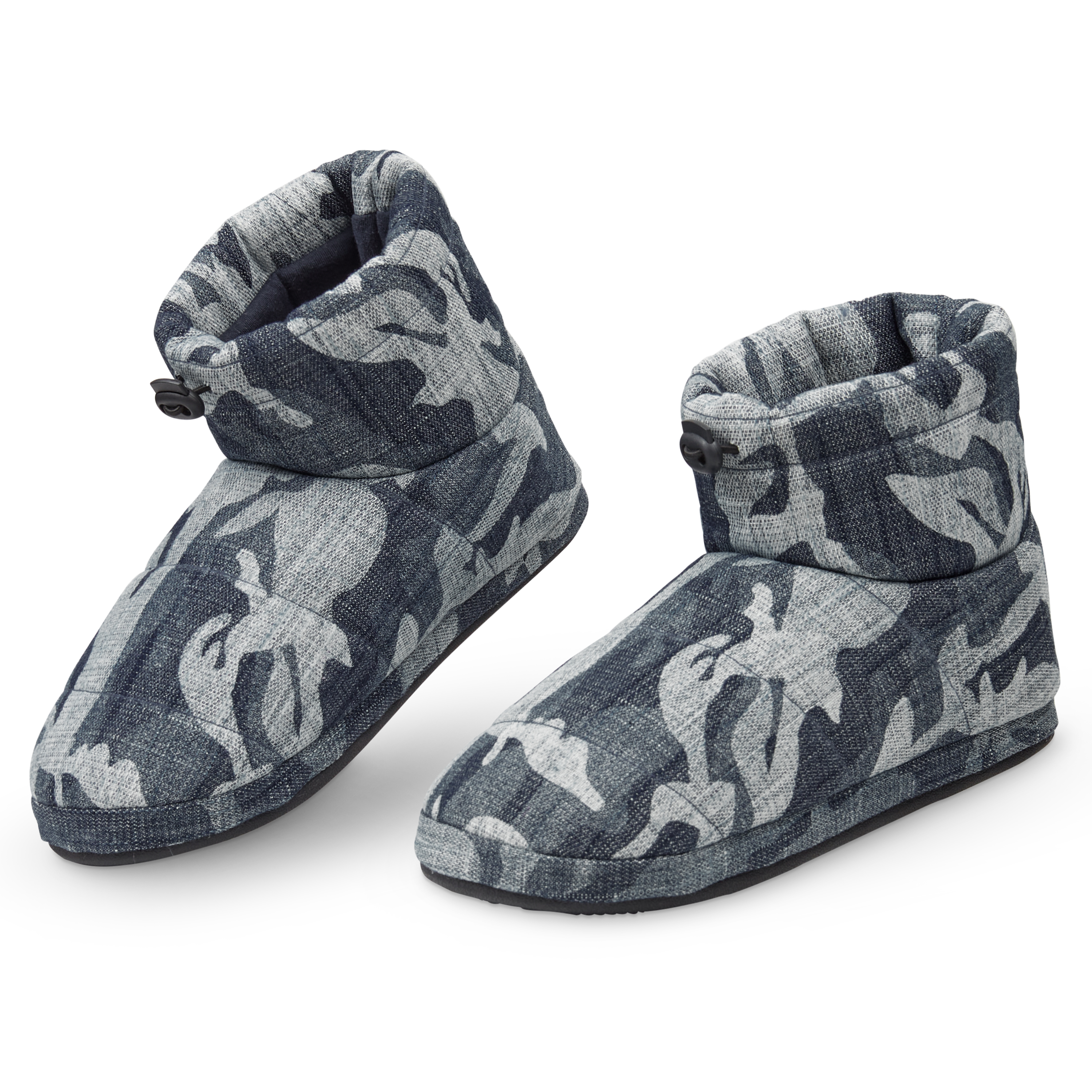 Dunlop Warm Fluffy and Cosy House Boots Slippers for Men - Picture 35 of 48