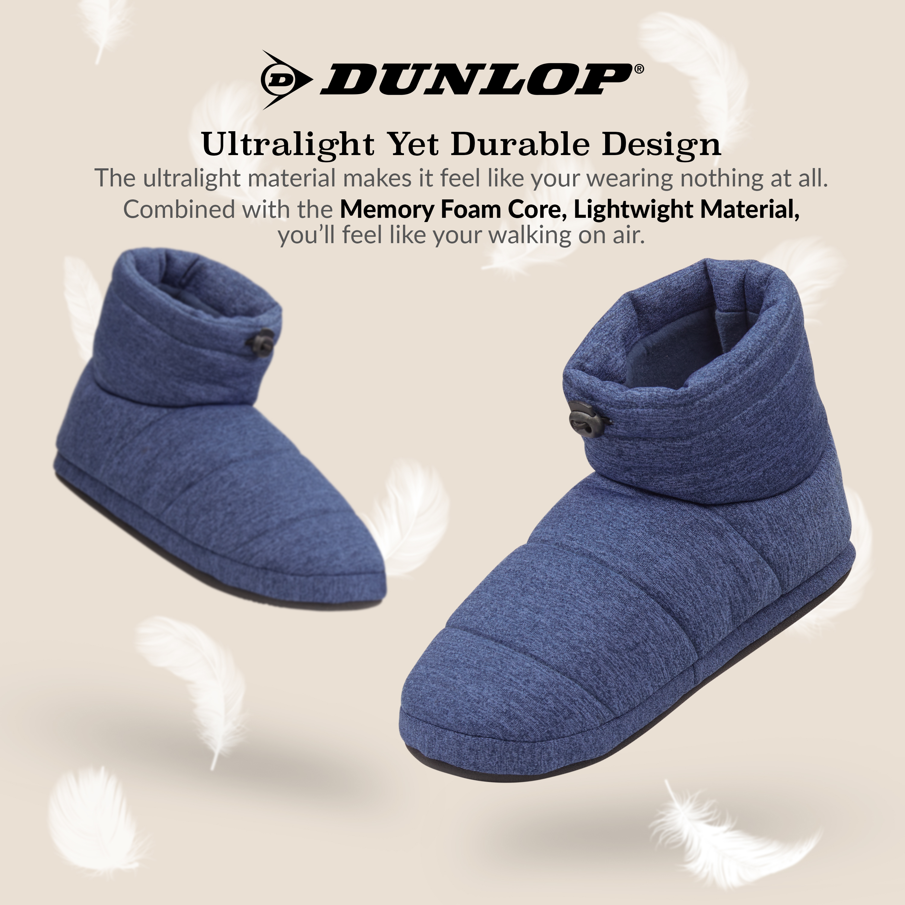 Dunlop Warm Fluffy and Cosy House Boots Slippers for Men - Picture 46 of 48