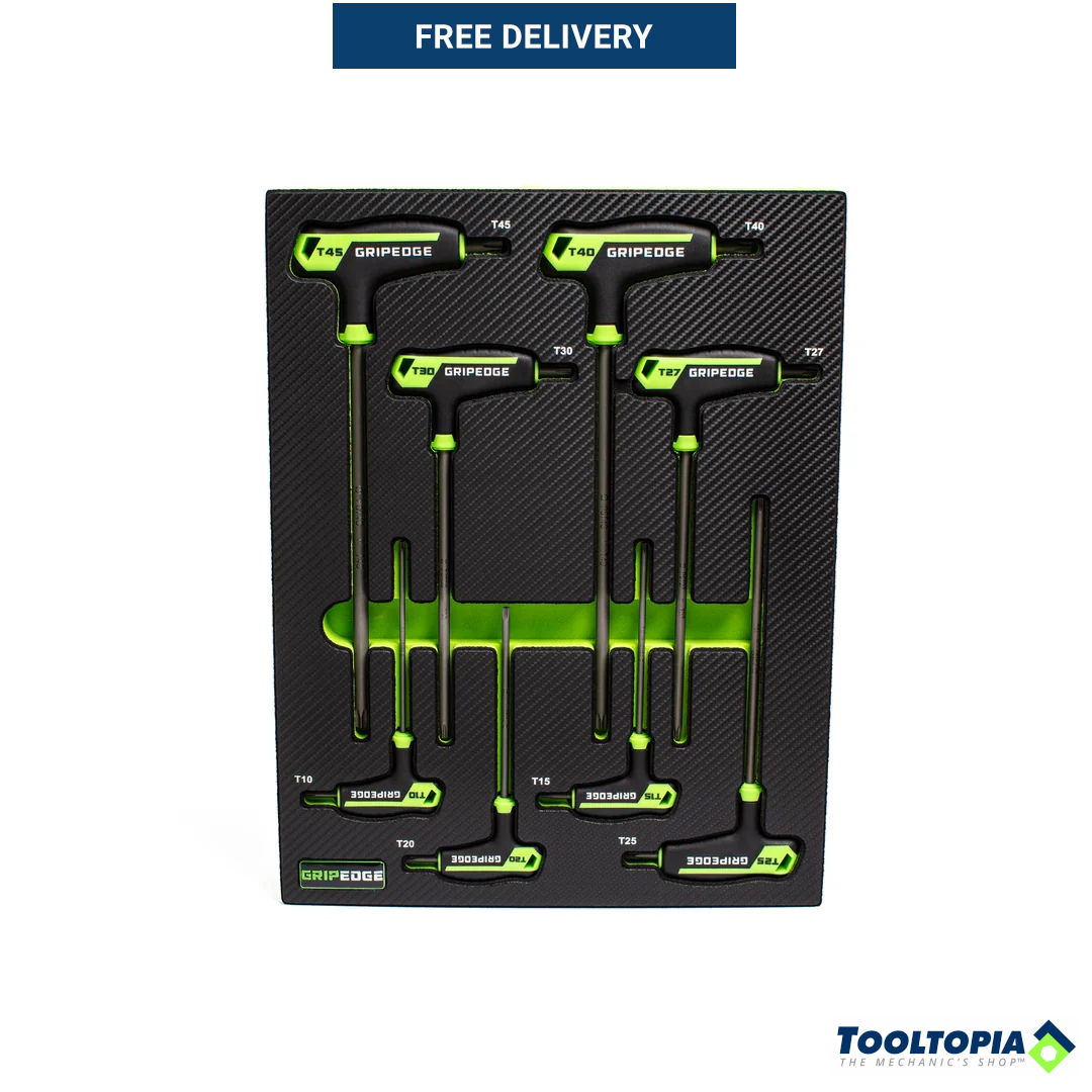GripEdge 8pc RPT Star T-Handle Set Long GEPST8S