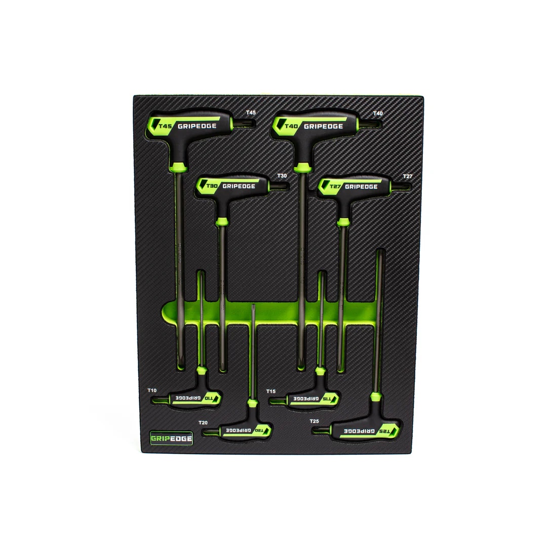 GripEdge 8pc RPT Star T-Handle Set Long GEPST8S
