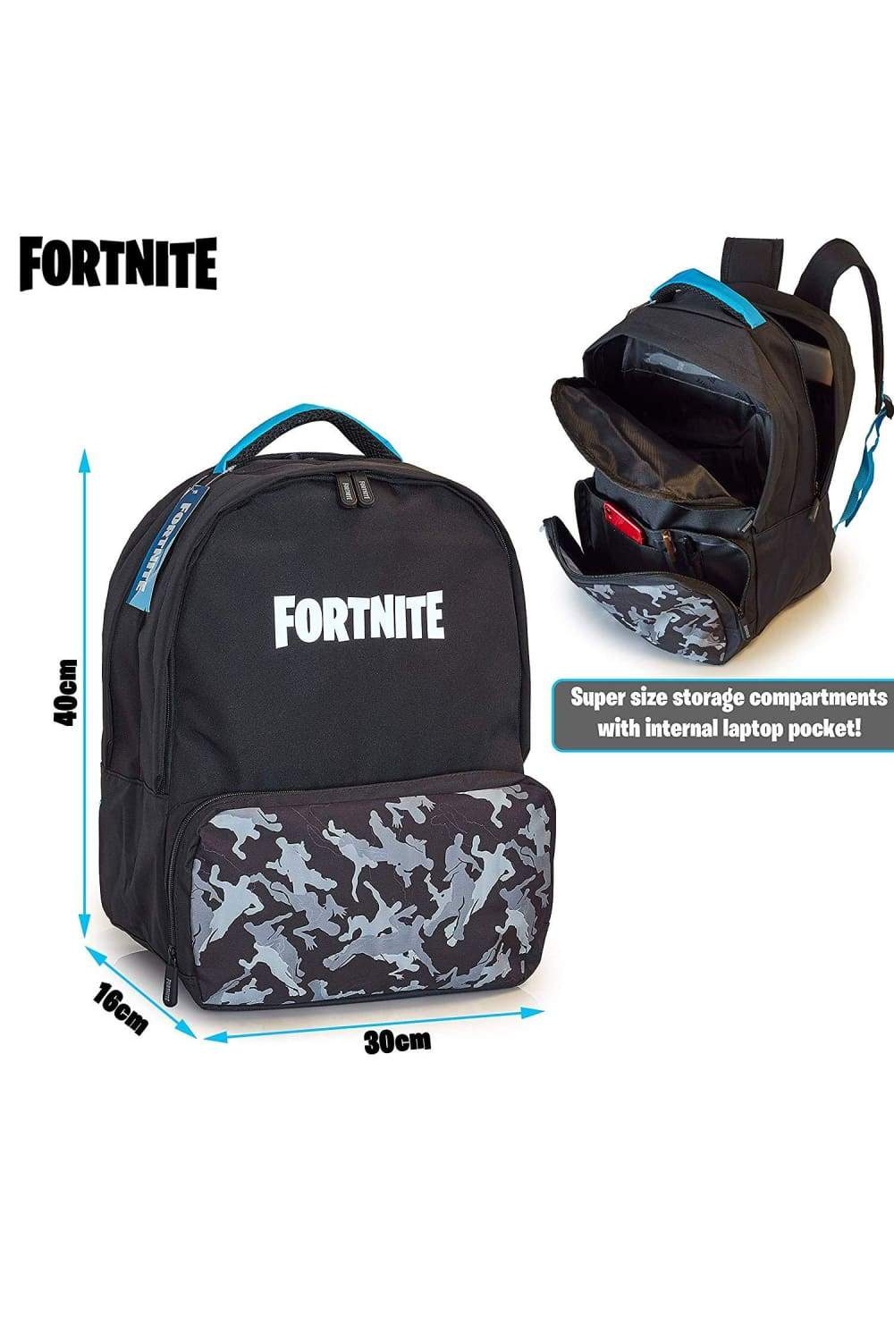 Fortnite Backpack, School Bag, Large Rucksack for Kids, Fortnite Gifts for  Boys