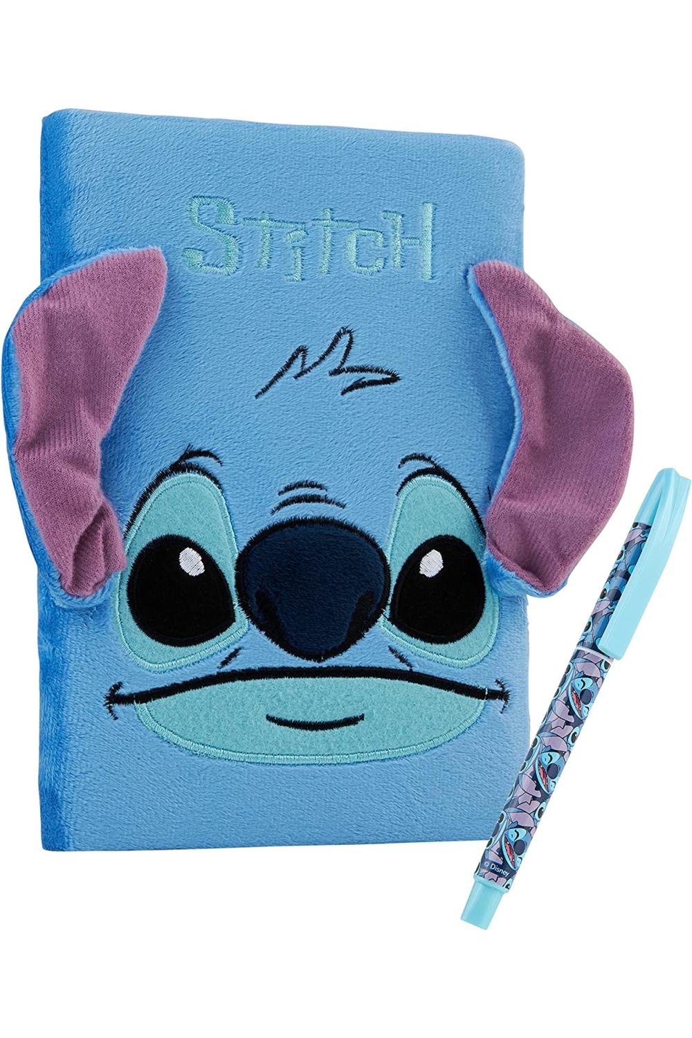 Disney Stitch Sleepy Stitch Furry Notebook